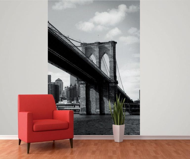 Φωτοταπετσαρία Τοίχου Γέφυρα του Μπρούκλιν - 1wall - Decotek NEWYORK-TP-008-72889