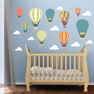 Παιδικό Αυτοκόλλητο Αερόστατα - Decotek 11051-0