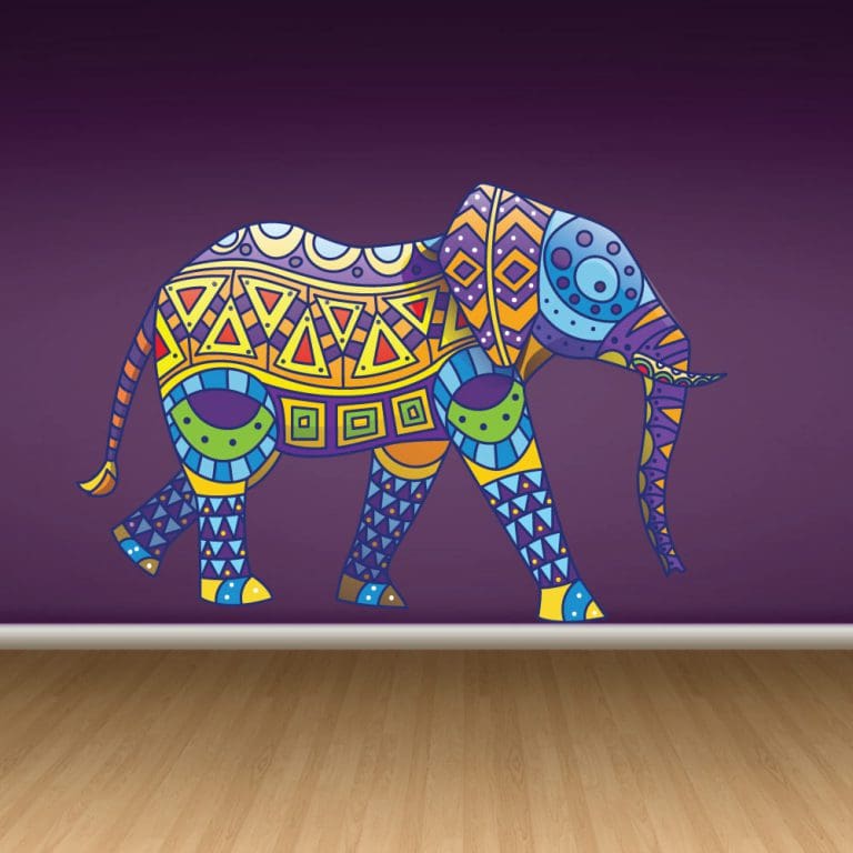 Παιδικό Αυτοκόλλητο Έθνικ Ελέφαντας - Decotek 11057-0