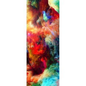 Αυτοκόλλητο Πόρτας Σύννεφα με Χρώματα - Decotek 09799-96194