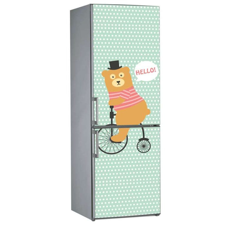 Αυτοκόλλητο Ψυγείου Αρκουδάκι - Decotek 09826-0