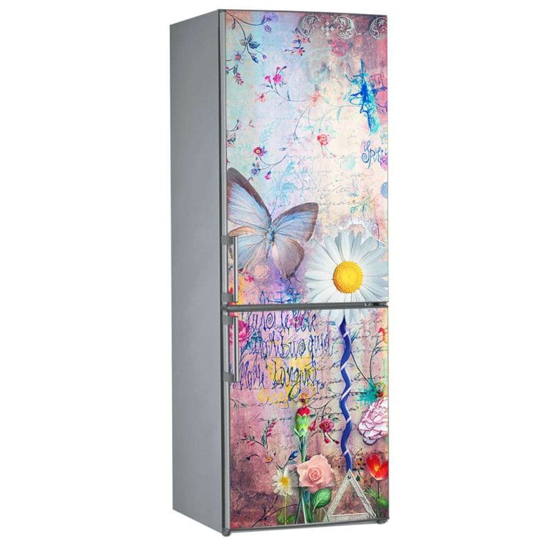 Αυτοκόλλητο Ψυγείου Λουλούδια -Decotek 09848-0