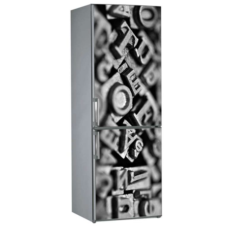 Αυτοκόλλητο Ψυγείου Γράμματα - Decotek 09849-0