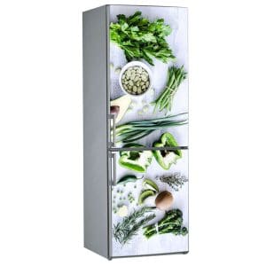 Αυτοκόλλητο Ψυγείου Πράσινα Λαχανικά και Φρούτα - Decotek 09886-0