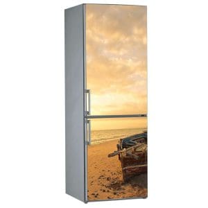 Αυτοκόλλητο Ψυγείου Βάρκα στην Παραλία - Decotek 11548-0