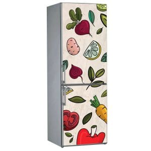 Αυτοκόλλητο Ψυγείου Λαχανικά - Decotek 11557-0