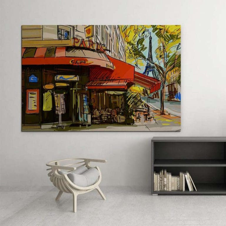 Πίνακας Ζωγραφικής Εστιατόριο στο Παρίσι - Decotek 11043-0