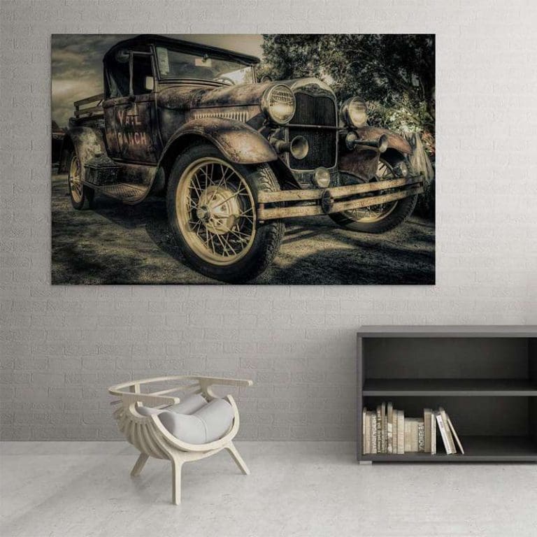 Πίνακας Ζωγραφικής Vintage Αυτοκινήτο - Decotek 11044-0