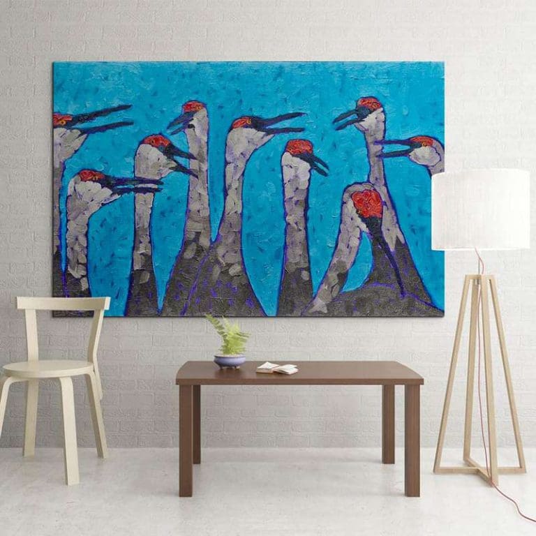 Πίνακας Ζωγραφικής Πουλιά - Decotek 9892-0