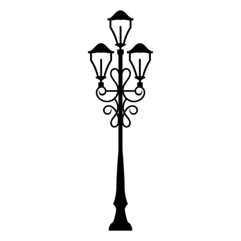 Αυτοκόλλητο Τοίχου Vintage Lamp - Decotek 09804-100759