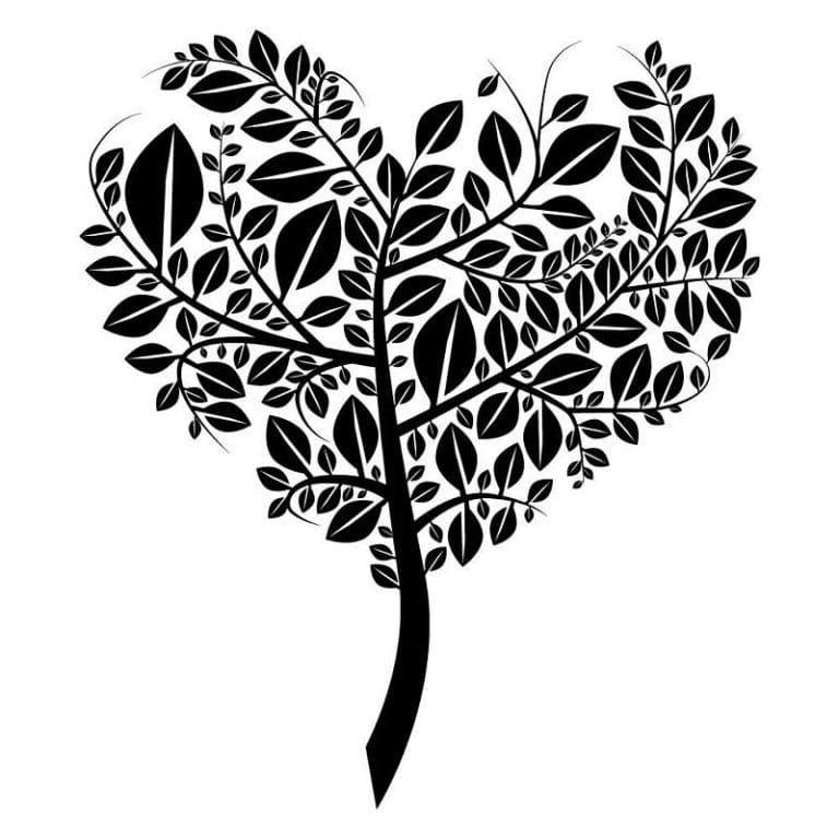 Αυτοκόλλητο Τοίχου Heart Tree - Decotek 09279-101059
