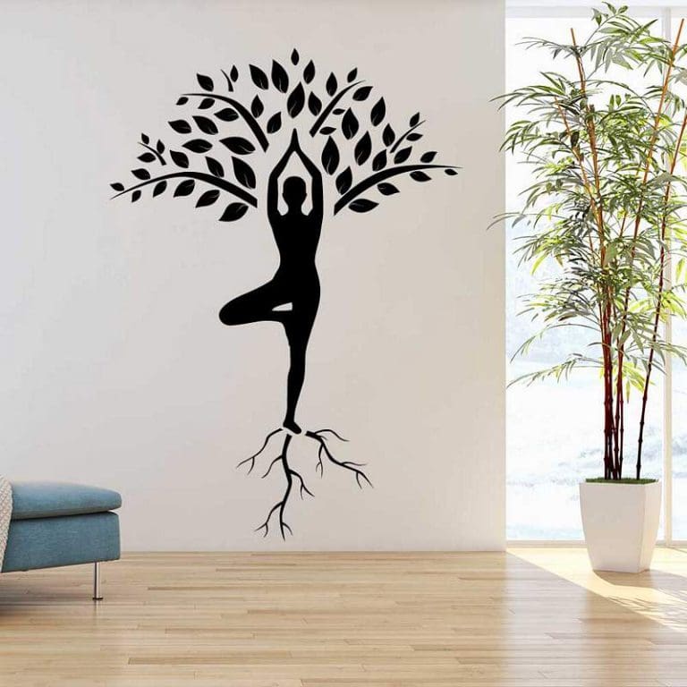 Αυτοκόλλητο Τοίχου Yoga Tree - Decotek 09284-0