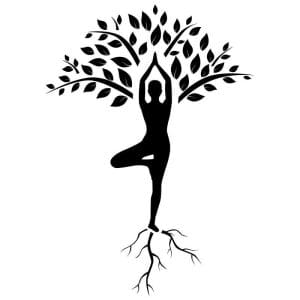 Αυτοκόλλητο Τοίχου Yoga Tree - Decotek 09284-101075