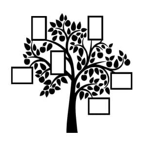 Αυτοκόλλητο Τοίχου Family Tree - Decotek 09670-101192