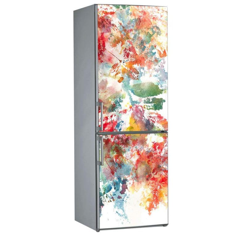 Αυτοκόλλητο Ψυγείου Φύλλα με Χρώματα - Decotek 13404-0