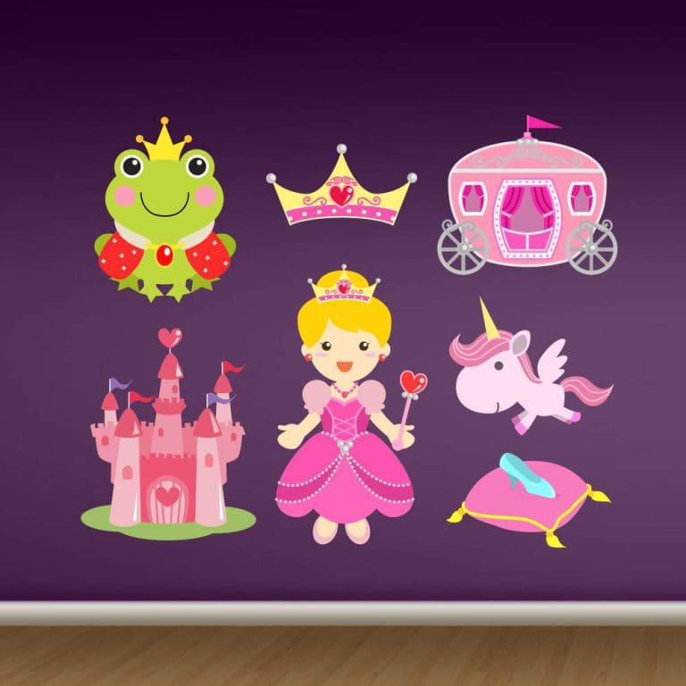 Παιδικό Αυτοκόλλητο Πριγκίπισσα - Decotek 12633-0