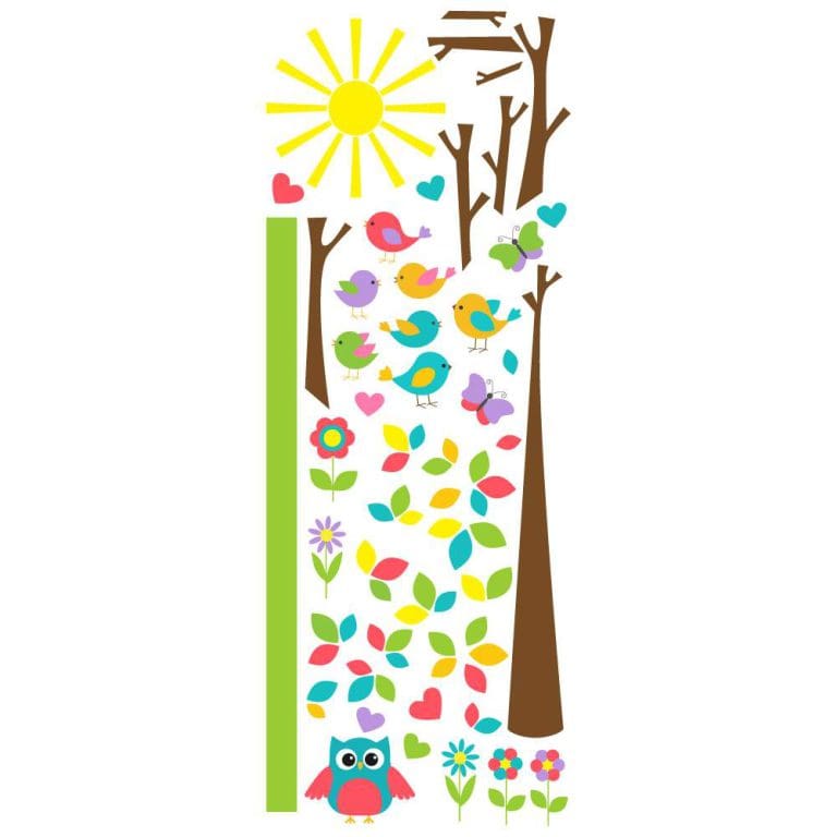 Παιδικό Αυτοκόλλητο Πολύχρωμο Δέντρο - Decotek 12645-102560