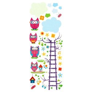 Παιδικό Αυτοκόλλητο Ροζ Κουκουβάγιες - Decotek 12646-102564