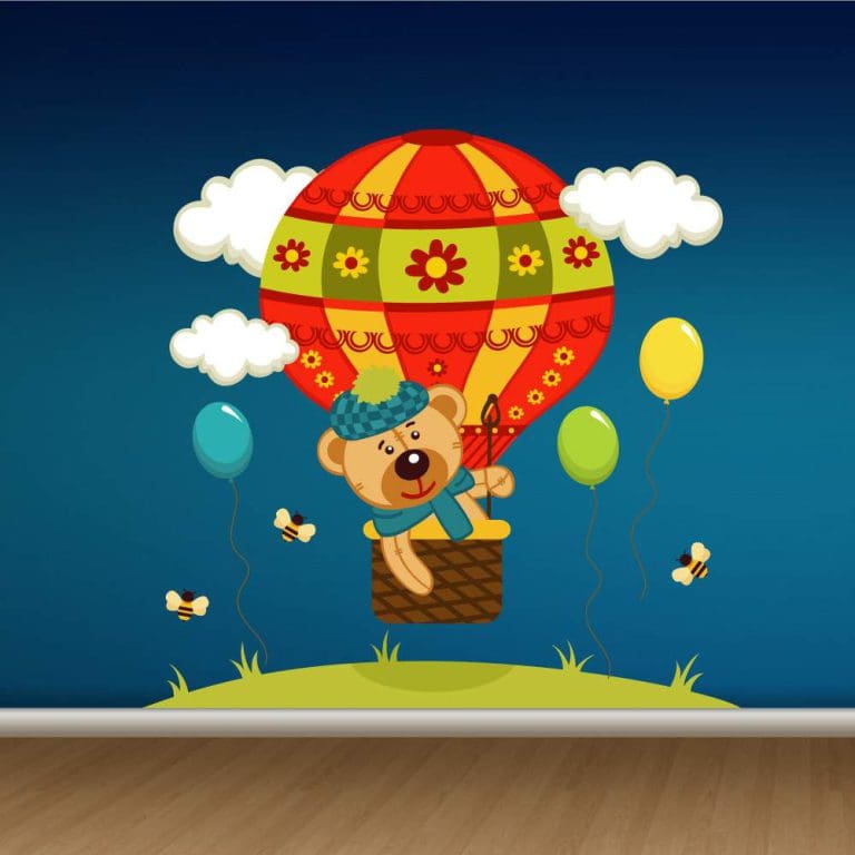 Παιδικό Αυτοκόλλητο Αερόστατο - Decotek 13297-0