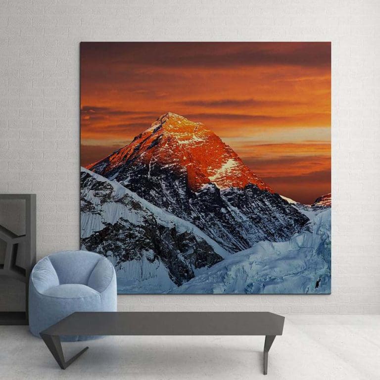 Πίνακας Ζωγραφικής Χιονισμένα Βουνά - Decotek 13582-0