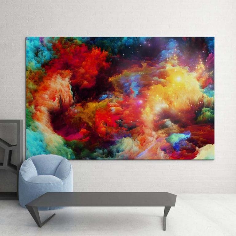 Πίνακας Ζωγραφικής Πολύχρωμα Σύννεφα - Decotek 12122-0