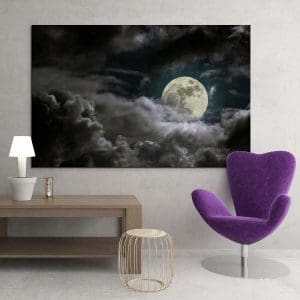 Πίνακας Ζωγραφικής Πανσέληνος στα Σύννεφα - Decotek 12128-0