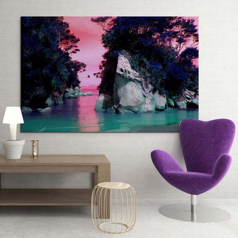 Πίνακας Ζωγραφικής Ροζ Ουρανός- Decotek 13602-0
