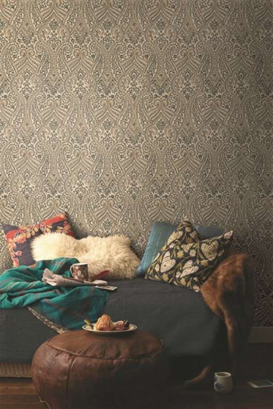 Κλασική Ταπετσαρία Τοίχου - York Wallcoverings, Kashmir - Decotek BH8317-104847