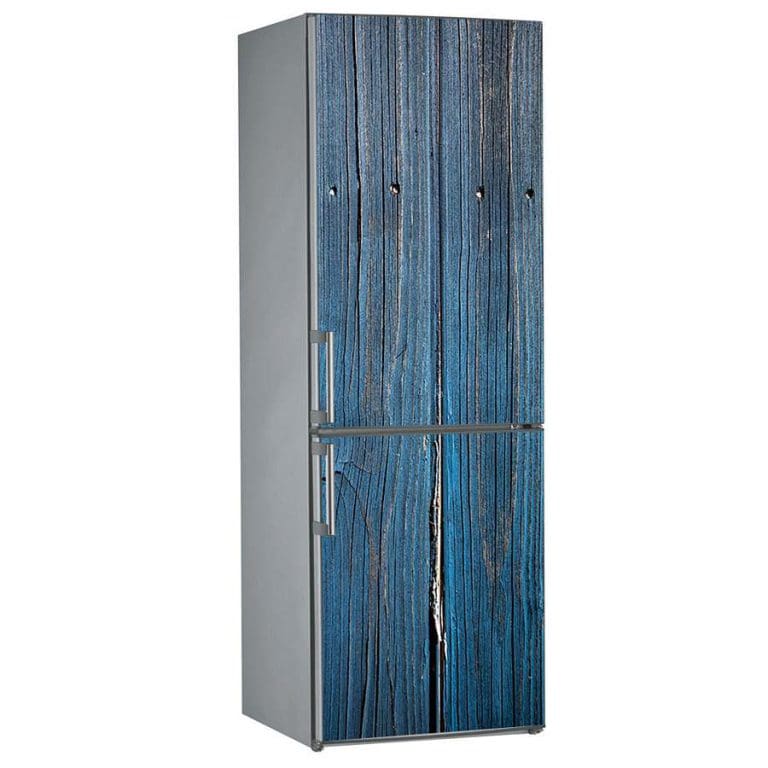 Αυτοκόλλητο Ψυγείου Παλιό Μπλε Ξύλο - Decotek 13821-0