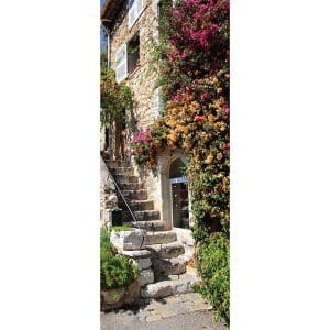 Αυτοκόλλητο Πόρτας Σπίτι με Κήπο - Decotek 15141-106333