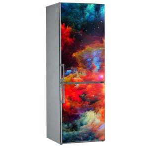 Αυτοκόλλητο Ψυγείου Σύννεφα με Χρώματα - Decotek 15197-0