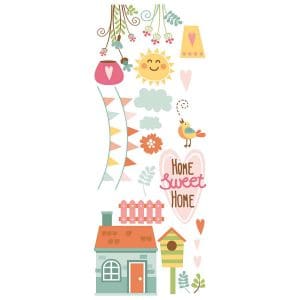 Παιδικό Αυτοκόλλητο Sweet Home - Decotek 13790-110675