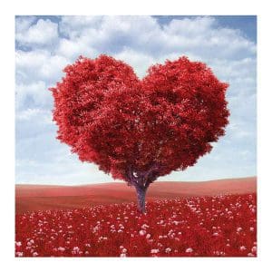 Πίνακας Ζωγραφικής Κόκκινη Καρδιά - Decotek 13774-110808