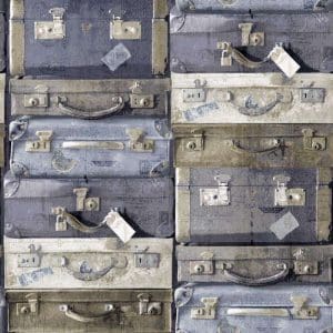 Ταπετσαρία Τοίχου Βαλίτσες - Rasch Textil, Vintage Rules - Decotek 138215-0
