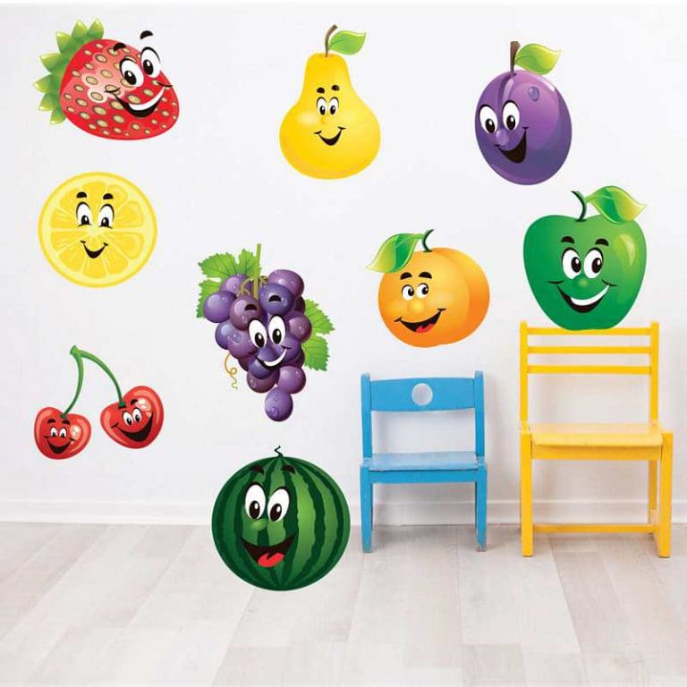 Παιδικό Αυτοκόλλητο Φρούτα - Decotek 15979-0