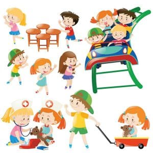 Παιδικό Αυτοκόλλητο Παιχνίδια - Decotek 15989-113413