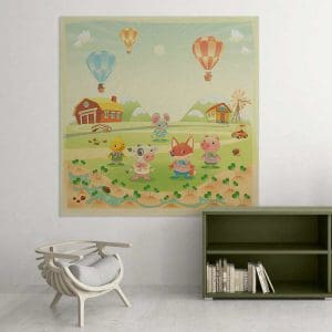 Παιδικός Πίνακας Ζωγραφικής Φάρμα με Ζώα - Decotek 16004-0