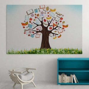 Παιδικός Πίνακας Ζωγραφικής Δέντρο της Γνώσης - Decotek 16028-0