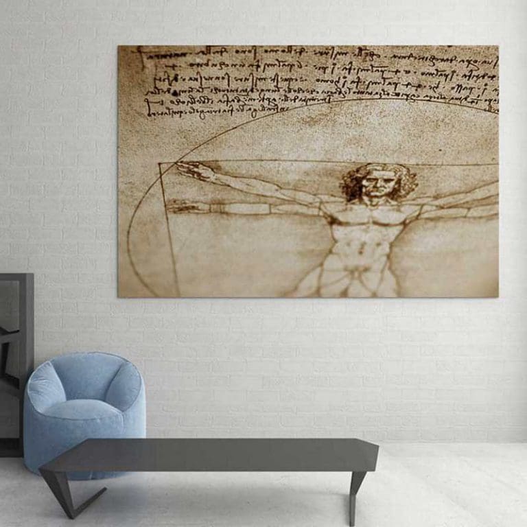 Πίνακας Ζωγραφικής Vitruvian Man - Decotek 16263-0
