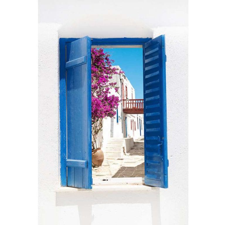 Πίνακας Ζωγραφικής Blue Window - Decotek 16501-114133