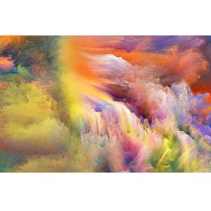 Πίνακας Ζωγραφικής Colorful Clouds - Decotek 16513-114157