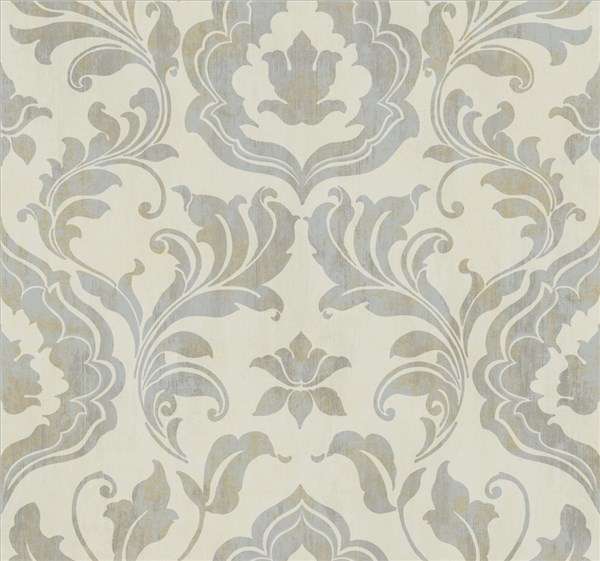 Κλασική Ταπετσαρία Τοίχου Μπαρόκ - York Wallcoverings, Gold Leaf - Decotek GF0700-0