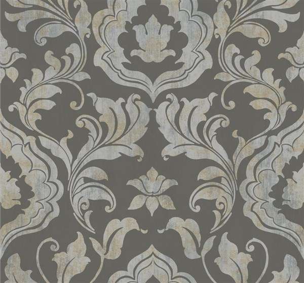 Κλασική Ταπετσαρία Τοίχου Μπαρόκ - York Wallcoverings, Gold Leaf - Decotek GF0701-0