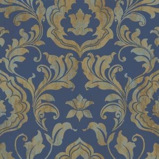 Κλασική Ταπετσαρία Τοίχου Μπαρόκ - York Wallcoverings, Gold Leaf - Decotek GF0705-0