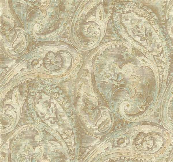 Ταπετσαρία Τοίχου Κλασική - York Wallcoverings, Gold Leaf - Decotek GF0717-0