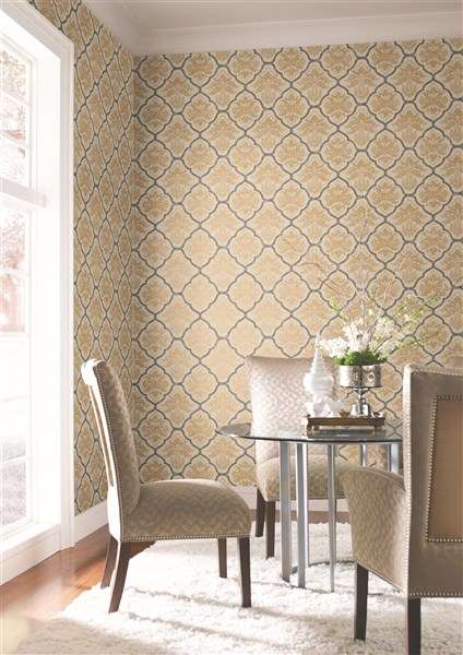 Ταπετσαρία Τοίχου Κλασική - York Wallcoverings, Gold Leaf - Decotek GF0724-116144