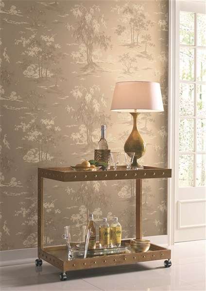 Ταπετσαρία Τοίχου Κλασική - York Wallcoverings, Gold Leaf - Decotek GF0764-116154