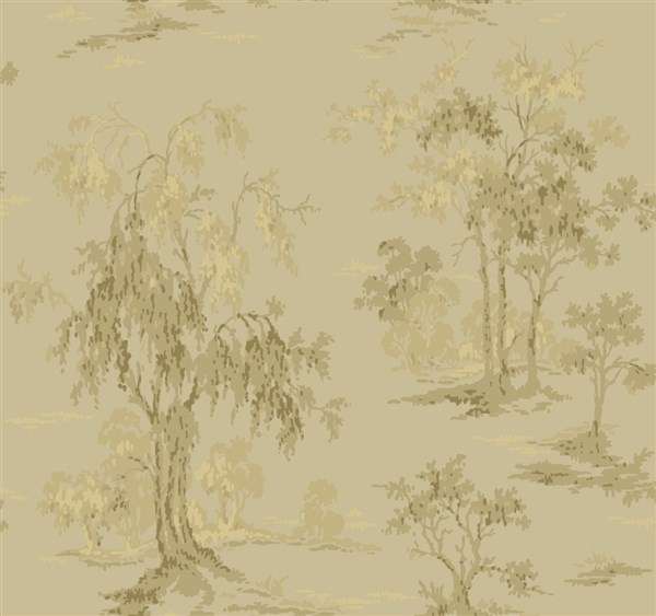 Ταπετσαρία Τοίχου Κλασική - York Wallcoverings, Gold Leaf - Decotek GF0764-0