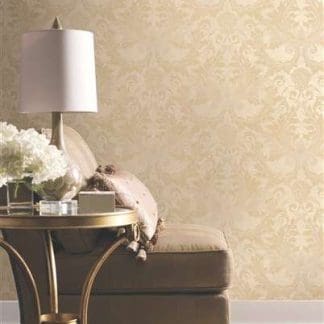 Κλασική Ταπετσαρία Τοίχου Μπαρόκ - York Wallcoverings, Gold Leaf - Decotek GF0780-116164