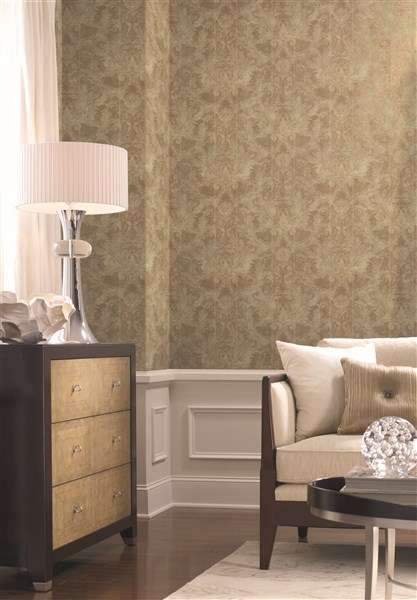 Κλασική Ταπετσαρία Τοίχου Ρίγα, Μπαρόκ - York Wallcoverings, Gold Leaf - Decotek GF0788-116170